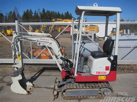 takeuchi tb108 mini excavator specs|tb108 for sale.